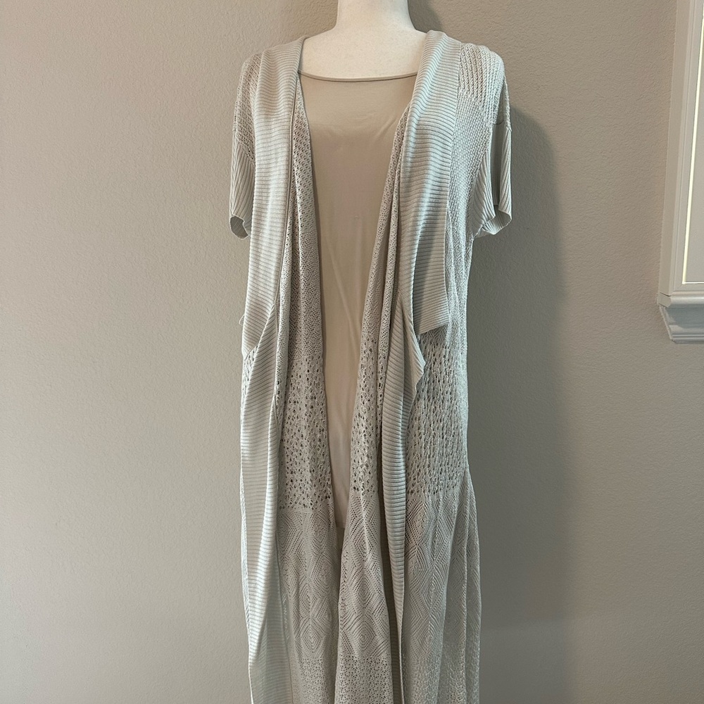 Eileen Fisher Stretch silk jersey and silk sheen lace *can be sold separate